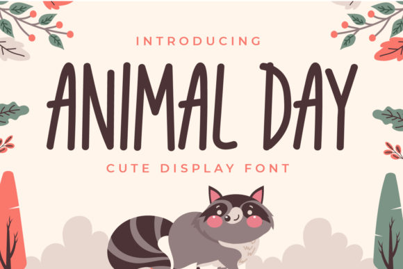 Animal Day: A Versatile and Charming Display Font