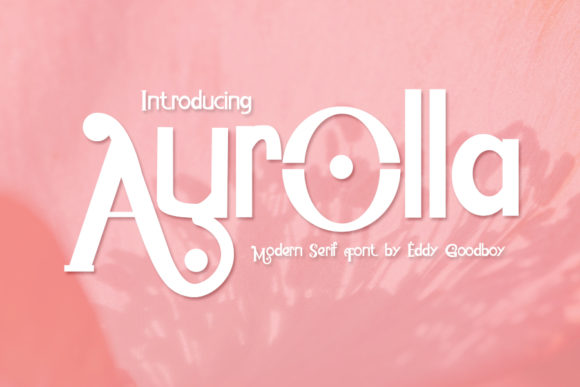 Aurolla: A Display Font for Stunning Web Designs