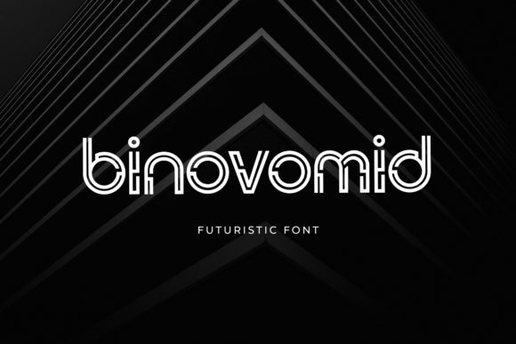 Binovomid: A Modern Display Font for Web Design