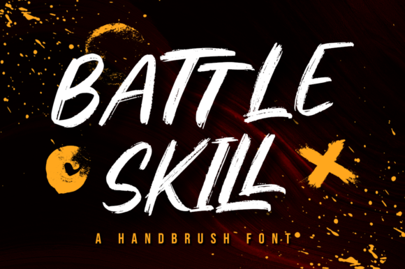 Bring Your Creations to Life with Battle Skill Font