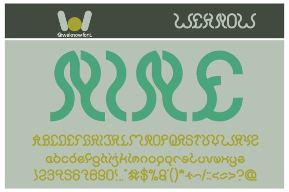 Bring Your Creations to Life with Nine, the Charming Display Font