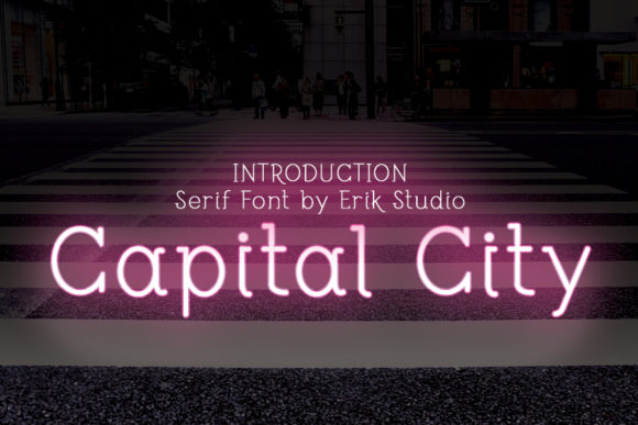 Capital City: A Premium Display Font for Web Design