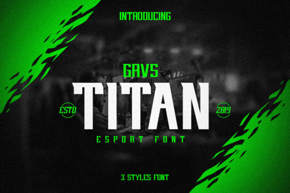 Discover Titan: A Bold and Distinct Display Typeface