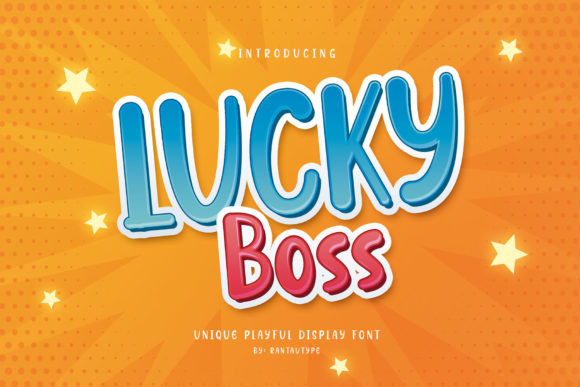 Discovering Lucky Boss: A Playful Display Font for Editorial Design