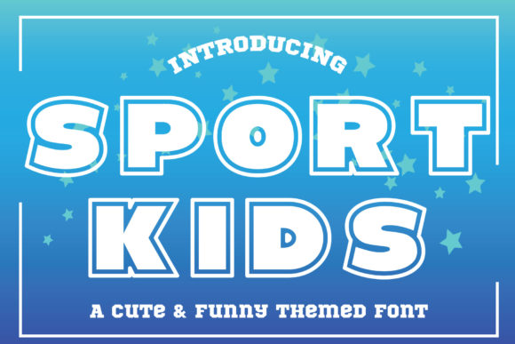 Discovering Sport Kids: A Bold Typeface for Editorial Design