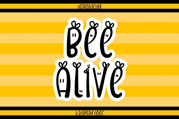 Enhance Your Campaign with Bee Alive: A Delicate Display Font