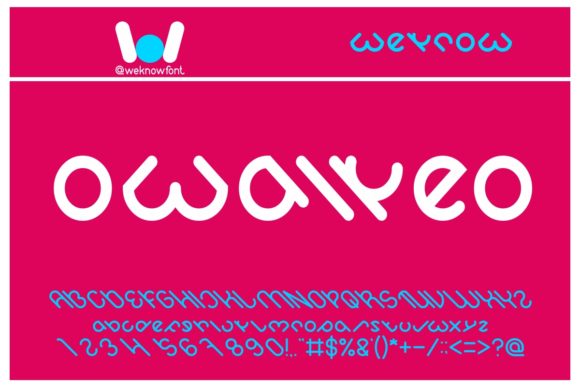 Enhance Your Craft with Owaikeo: A Futuristic Display Font