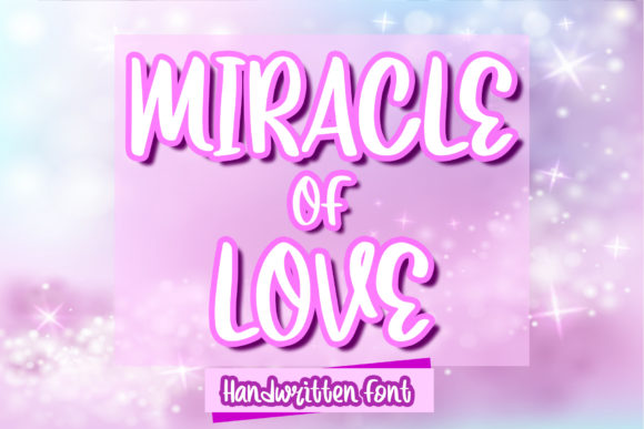Enhance Your Web Design with Miracle of Love Font