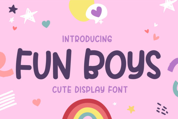 Fun Boys: A Playful Display Font for Creative Web Design