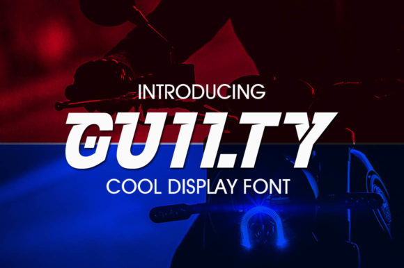 Guilty: A Modern Display Font for Eye-Catching Web Design