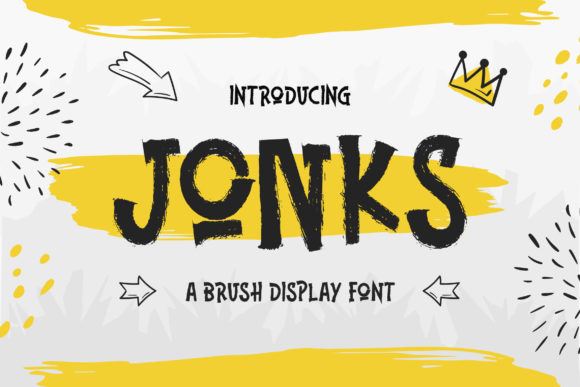 Jonks: A Bold and Versatile Font for Modern Design