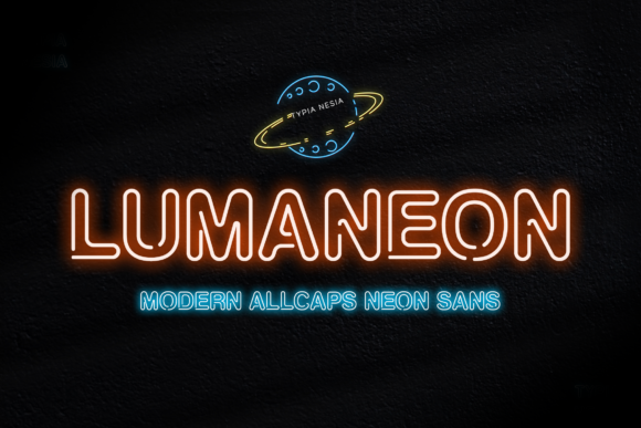 Lumaneon: A Bold Display Font for Modern Web Design
