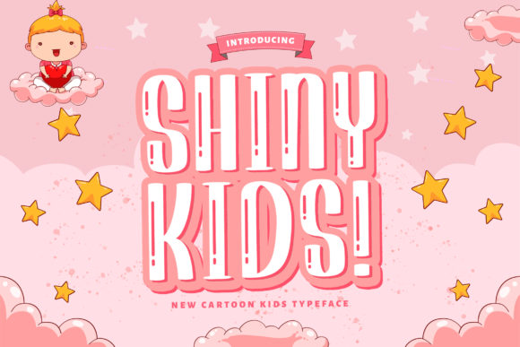 Shiny Kids: A Playful Display Font for Engaging Content