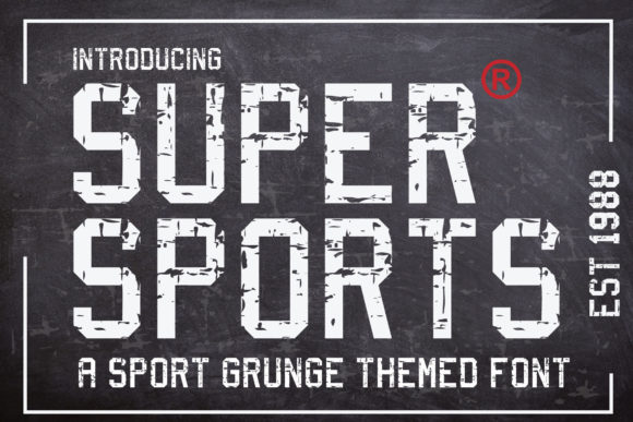 Supersports: A Unique Display Font for Your Brand
