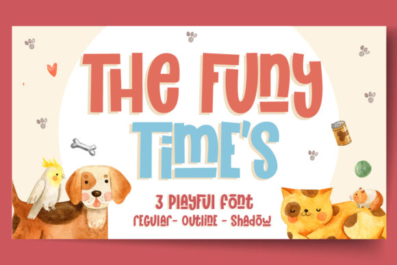 The Funy Time s: A Charming Display Font for Editorial Delight
