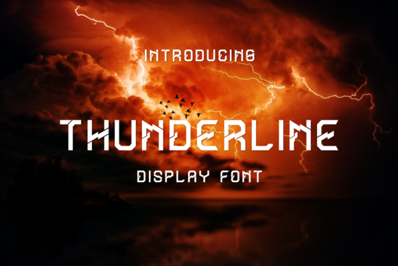 Thunderline: A Futuristic Display Font for Crafters