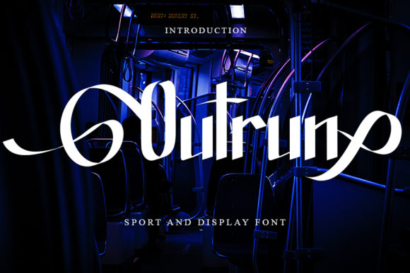 Transform Your Brand with Outrun: A Cool, Trendy Display Font