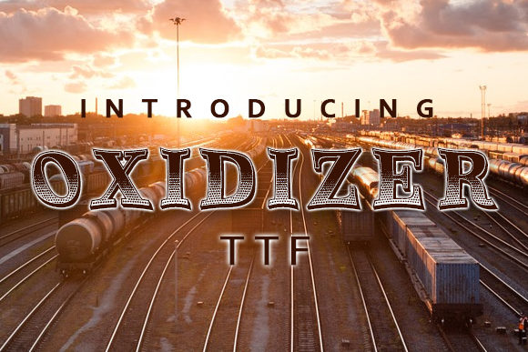 Unlocking Creativity with Oxidizer: A Versatile Display Font